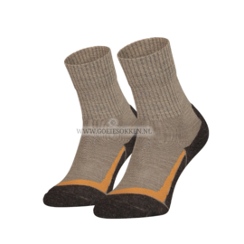MERINO WOLLEN WANDELSOKKEN | BEIGE | NAADLOOS | TOPKWALITEIT | SOGA | EUREKA | S12
