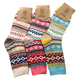 ALPACA WOLLEN SOK | WARM | COMFORTABEL