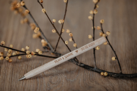 Pen | bedankje bruiloft - 20 stuks