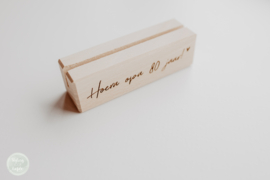 Fotohouder hout