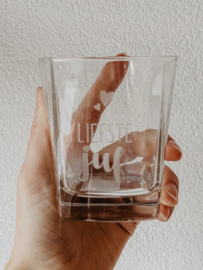 Bedankje Juf | glas