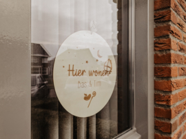 Raamcirkel van hout | Sint & Piet