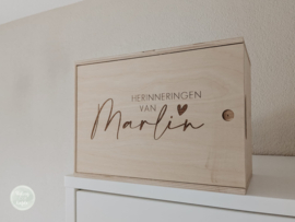 Houten memorybox | Soof