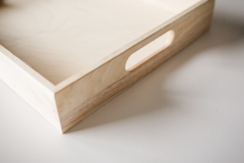 Houten dienblad | eigen tekst