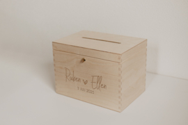 Houten enveloppenkist