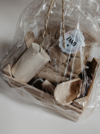 Cadeauset met kinetisch zand en accessoires