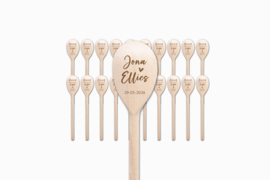 Pollepel | Bedankje bruiloft - 20 stuks