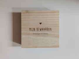 Bewaardoos voor kaartjes
