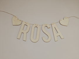 Naamslinger met naam Rosa