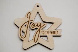 Christelijke hanger kerst | Joy