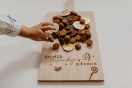 Houten borrelplank | Heerlijk avondje is gekomen