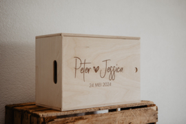 Wedding memory box | bruiloft
