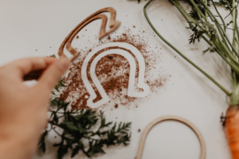 Ozosnel voetafdruk sjabloon - magisch Sinterklaas accessoire
