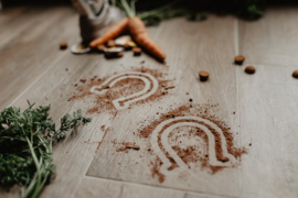Ozosnel voetafdruk sjabloon - magisch Sinterklaas accessoire