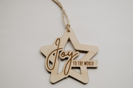 Christelijke hanger kerst | Joy