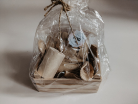 Cadeauset met kinetisch zand en accessoires