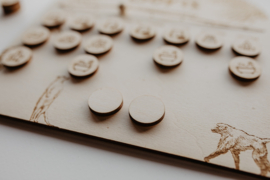 Houten planbord - Weekplanner voor kinderen