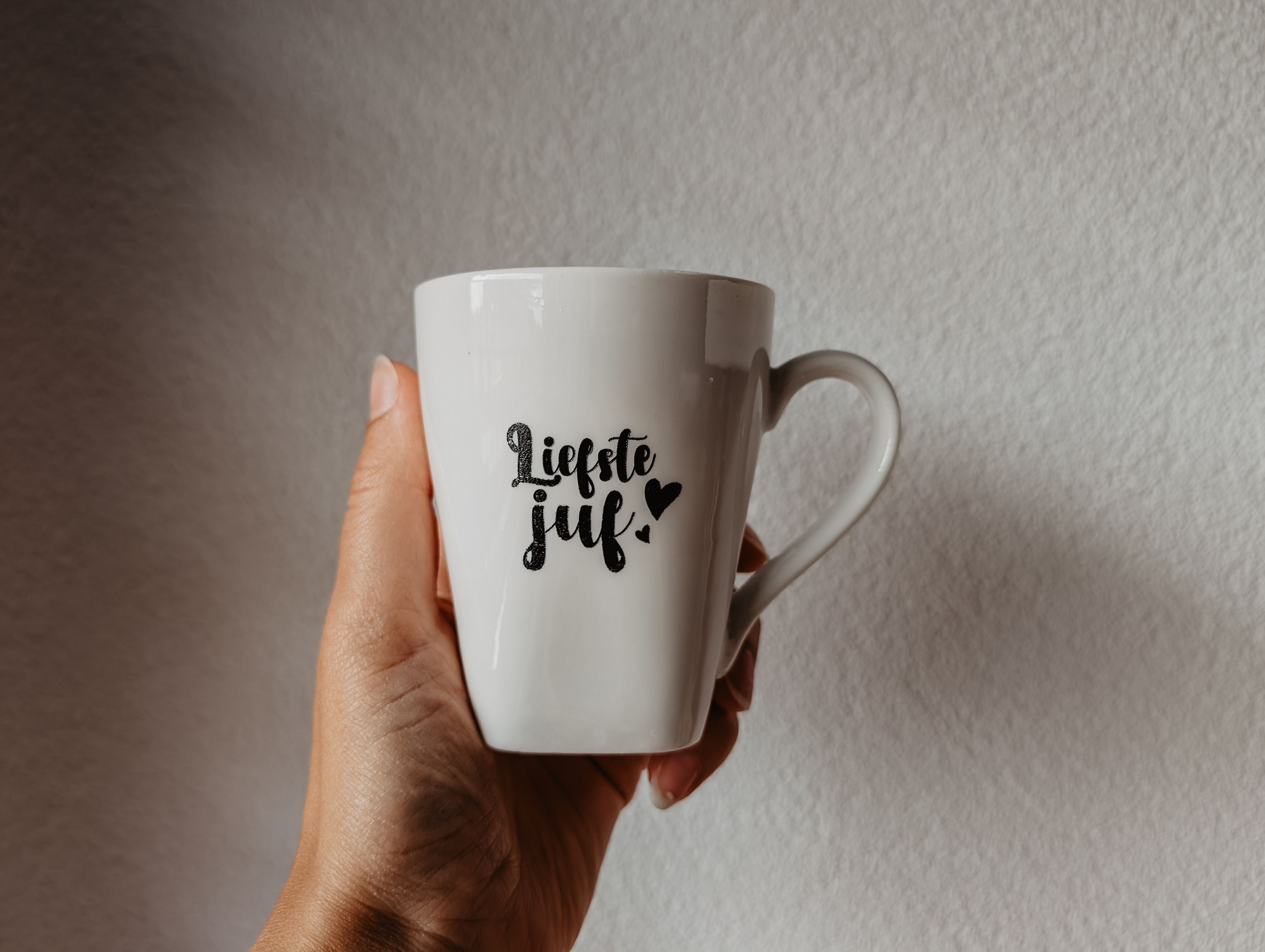 Mok – liefste juf gegraveerd