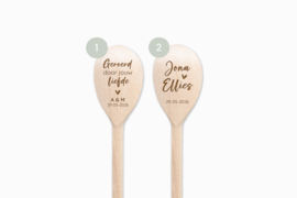 Pollepel | Bedankje bruiloft - 20 stuks