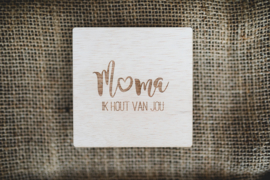 Kaart Moederdag | Mama ik hout van jou