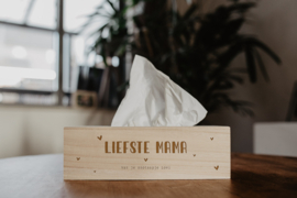 Tissue box | Liefst oma/ mama met hartjes