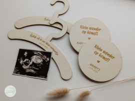 Houten cirkel | Klein wonder op komst!