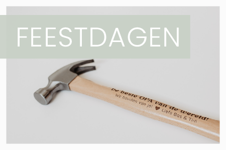 Gepersonaliseerde decoratie voor feestdagen
