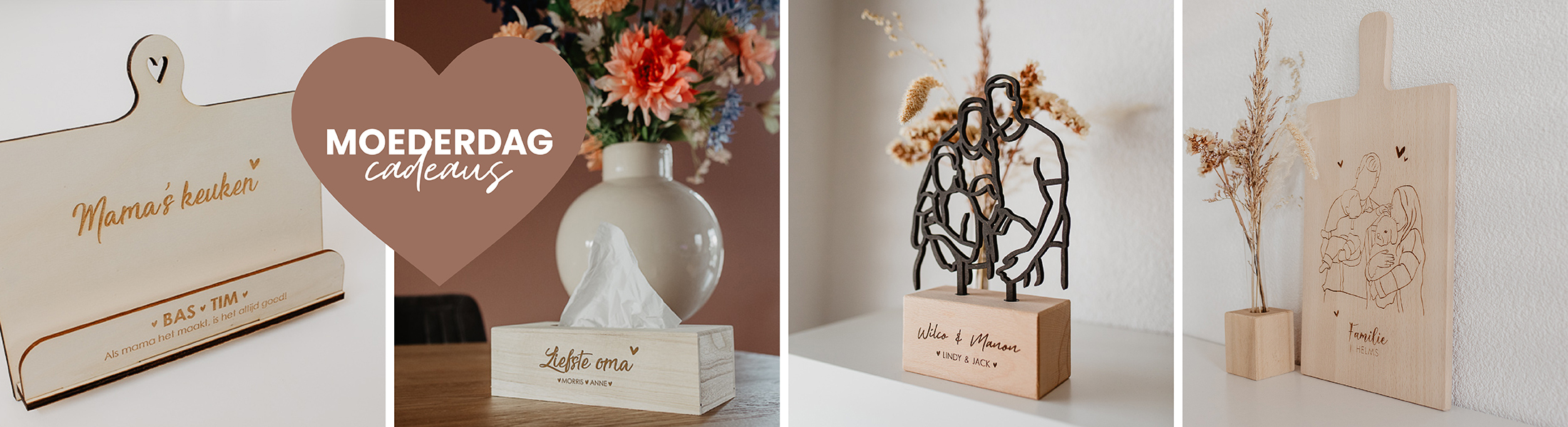 Gepersonaliseerde moederdag cadeaus