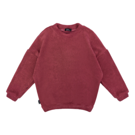 Loose sweater - raspberry