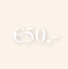 Kadobon €50