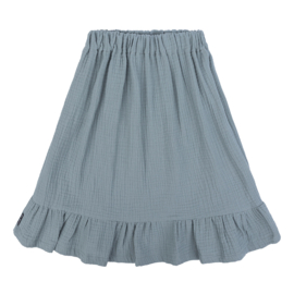 Long skirt - dusty blue
