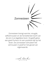 Brievenbuspakket Zonnesteen