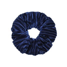 Srunchie - Crushed Velvet Blue