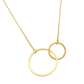 Ketting Cirkels - Goud