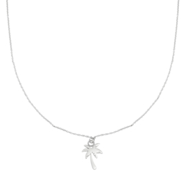 Ketting Palm tree - Zilver