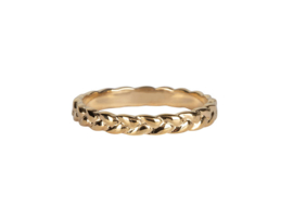 Ring Beauty Gold Steel