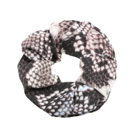 Scrunchie - Snake Brown