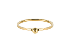 Ring Dot Gold Steel