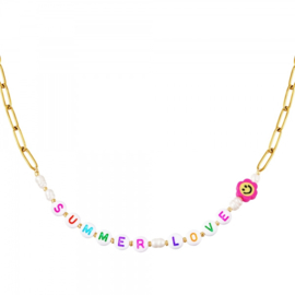 Ketting Summer Vibes - Goud