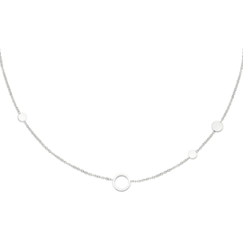 Ketting Cirkels - Zilver