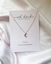 Ketting Moonlight - Goud