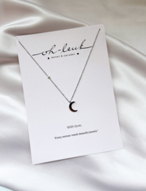 Ketting Moonlight - Zilver