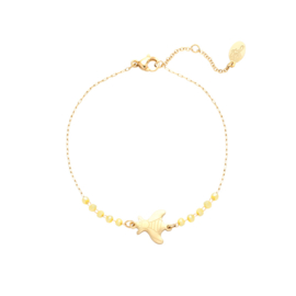 Armband Fly Away - Geel goud