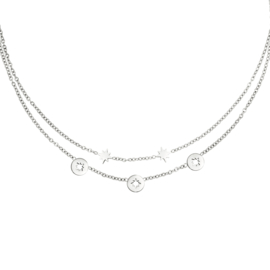 Ketting Starstruck - Zilver