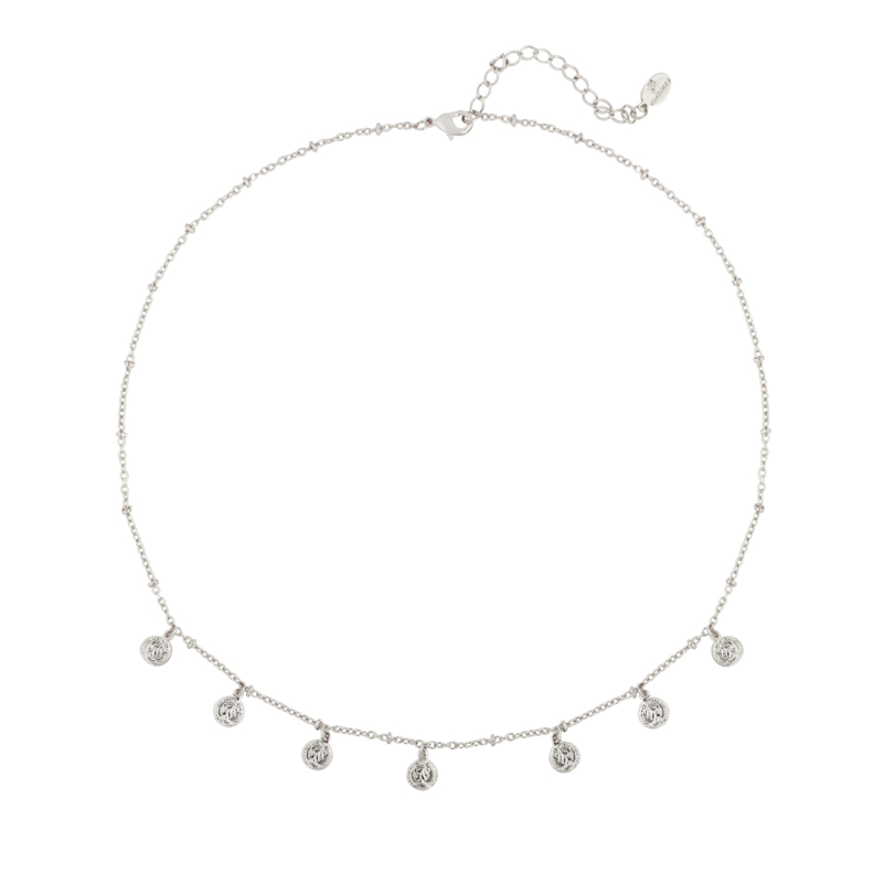 Ketting Cute Coin - Zilver