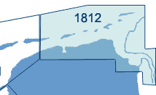 Combipack :1812, overzeiler Denemarken en Duitse wadden