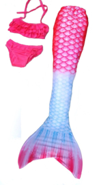 Pastel zeemeermin staart los