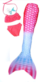 Pastel zeemeermin staart los
