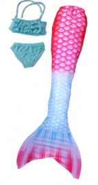 Pastel zeemeermin staart los