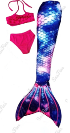 Purple Stars zeemeermin staart los